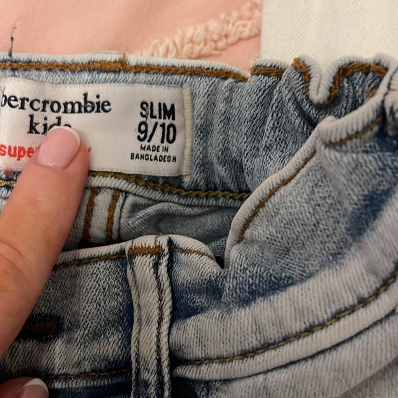 Abercrombie kids boys 9/ 10 Slim jeans - Picture 3 of 5